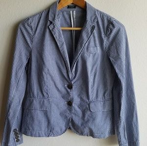 J.Crew Lightweight Plaid Checkered Blazer in Small